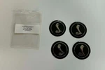 New Acsco 1976-78 Mustang Cobra Ii Wheel Cap Inserts. Fixed Price $58.00.