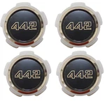Reproduction Oldsmobile 442 Center Cap Plastic Set. Fixed Price $139.95.