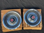 1967 1968 Dodge Polara Monaco Body Mopar Nos 14" Hub Caps (2) 2823004. Fixed Price $295.00.