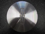 One (1) 1993-1998 16" Lincoln Mark Viii Machined Center Cap F4LC-1A096-CA 3232. Fixed Price $35.00.