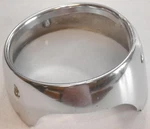 1964 Ford Galaxie Inner Left Headlight Bezel, Original Headlamp Door Trim Ring. Fixed Price $18.00.