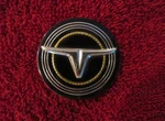 1971 1972 Ford Maverick Grabber Interior Door Panel Insert Medallion Emblem Nos. Fixed Price $40.00.