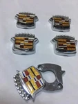 New Trunk Lock Crest Emblem 1977-1991 Cadillac Eldorado Deville And Fleetwood. Fixed Price $54.05.