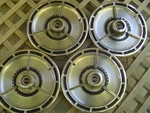 Four Vintage 1964 Chevrolet Chevy Impala Chevelle Ss Hubcaps Wheel Covers. Fixed Price $437.50.