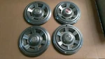 1969 Pontiac Tempest, Firebird Hub Caps Used #9718045 Fits 14" Wheels. Fixed Price $65.00.
