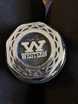 Western 99-2250 Chrome Custom Wheel Center Rim Lug Hub Cap Cover. Fixed Price $25.00.