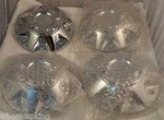 Starr Wheels Chrome Custom Center Caps Set Of 4 # C-858-1 New!. Fixed Price $199.00.