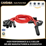 Red Spark Plug Wires M629182 For Chevy Gmc Astro Blazer Jimmy 96-07 V6 4.3L. Fixed Price $25.48.