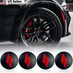 Inuboxes 63MM=2.5 Inches-slash Wheel Center Cap Covers Inches, Black Red. Fixed Price $26.16.