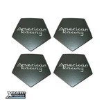 4 X American Racing Wheel Center Cap Snap Charcoal 1507S12. Fixed Price $83.96.