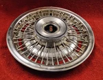 Oldsmobile Cutlass, F-85, Vista Cruiser, 1968 Only, 14", Oem, Wire Hub Cap. Fixed Price $80.00.