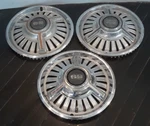 Three (3) Vintage 1965 Chevelle Malibu Ss Hubcaps 14" 3956. Fixed Price $93.45.