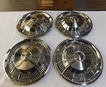 Nos Oem Ford 1962 Galaxie 500 Wheel Covers Hub Caps Set 14" + Econoline 1963 64. Fixed Price $329.00.