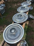 Oldsmobile Cutlass Salon Hubcap Wheel Cover Set Of (4) 14" Oem Factory 1974-77. Fixed Price $124.00.