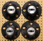 Set Of (4) 1985-95 Chevy Astro Oem Center Hub Cap 1447 15594372 15594373 Black. Fixed Price $59.95.