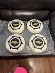 67 87 Chevy C10 1/2 Ton Rear Wheel Drive Dog Dish Hubcaps 10.5 Inch Set Of 4. Fixed Price $250.00.