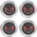 1977-81 Firebird Trans Am; Wheel Center Caps; Chrome; Red Emblem; With Metal. Fixed Price $79.99.