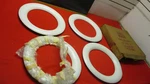 1949-1954 Ford Accessorie Wheel Trim Ring Hubcap Whitewall Cover Nos. Fixed Price $125.00.