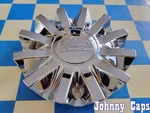 Bentchi Wheels # CS420-2P New Chrome Custom Center Cap 32 (qty. 1). Fixed Price $59.88.