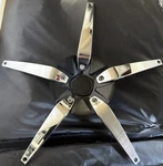 Bazo Wheels # C513501CAP-B501. Black Center 22" Chrome Inserts. Fixed Price $140.00.