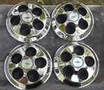 ** ( 4 ) Vintage 1969 1970 Chevelle Nova Camaro Rally Hubcaps # 552659. Fixed Price $110.00.