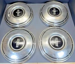 1968 1969 Ford Mustang Dog Dish Hubcaps Poverty 10.5" Oem Set Of 4. Fixed Price $125.00.