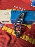 Nos Ford Part # C8SZ-8224-A 1968 Thunderbird Headlight Grille Extension. Fixed Price $50.00.