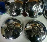 Steel Chrome Set 4 Vw Bus 71-79 Stock Rim Hub Caps Or Volkswagen Vanagon 80-91. Fixed Price $179.99.
