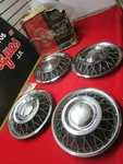 1960-1965 Ford Mercury 13" Wire Hub Cap Wheel Cover Nos Fairlane Comet Rotunda 4. Fixed Price $399.95.