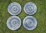 Set Of 1967-1968 Chrysler Deluxe 14" Hubcaps Wheel Covers Yorker Newport. Fixed Price $209.00.