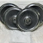 1965 Mercury Montclair Monterey Park Lane 16" Wheel Covers Hubcaps Setof 4. Fixed Price $70.00.