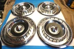 1958 Chrysler Hubcaps Rim Wheel Cover 14" Oem Set 1828406. Fixed Price $140.00.