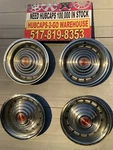 1969-70 Pontiac Grand Prix Bee Hive Deep Hubcaps 14 Rare SET4 Oem Convertible. Fixed Price $185.00.