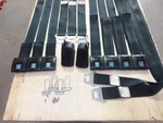 69 1970 Gto Chevelle 442 Judge Convertible Black Seat Belts Survivor Matched Set. Fixed Price $2000.00.