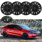Set Of 4 16" Wheel Covers Full Rim Snap On Hub Caps R16 For Dodge Dart 2013-2016. Fixed Price $67.60.