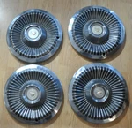 Genuine 1968 Mercury Comet 14" Hubcaps Set Of Covers Car Automobile Emblem. Fixed Price $44.00.