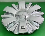 Tyfun Wheel Center Chrome Part Number: CTW70201-CAP. Fixed Price $75.00.