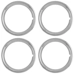 New 14" Chrome Steel Wheel Trim Rings Beauty Rims Glamour Edge Bands. Fixed Price $48.99.