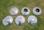 Set Of 6 10 " Stainless Amc Kaiser Cj Series Jeepster 4. Fixed Price $379.00.