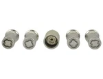 Chrome Plated Security Safety Wheel Locking Nuts For Exposed Lugs 4PC Set Key. Fixed Price $70.00.