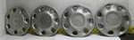 Oem Ford Set Hub Cap Wheel Covers F5CZ1130A Metallic Grey 1994-96 Escort (2742G). Fixed Price $74.95.