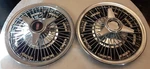 Vintage 1965 Oldsmobile Tri Bar F85 # 4994 14" Wire Hubcap Wheel Covers 386238. Fixed Price $160.00.