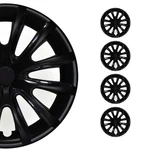 16" Set Of 4 Pcs Wheel Covers Matte Black & Hub Caps Fit R16 Steel Rim. Fixed Price $99.90.