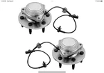 Hubs & Bearings Fits 2007-2014 Gm 1500 Pickup Suv W/ Rear Wheel Drive Front Set. Fixed Price $90.00.