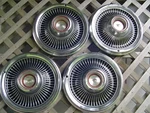 Vintage 1968 Ford Mercury Marquis Colony Park Hubcaps Wheel Covers Center. Fixed Price $287.50.