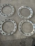 Opel Rekord 1953 -60 Chrome Beauty Trim Rings Vintage Wheel Qty 4 Size 13. Fixed Price $250.00.