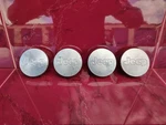 2001-2008 Jeep Wrangler Grand Cherokee Center Caps Set Of (4) Oem # 52059522AA. Fixed Price $57.99.