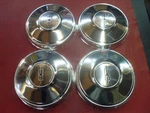 Vintage Nos 1971-85 Oldsmobile 442 Cutlass Dog Dish Poverty Hubcaps Wheel Covers. Fixed Price $600.00.