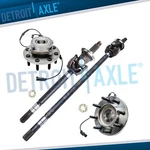 Front Cv Axle Shafts & Wheel Bearing Hubs For 2006-2008 Dodge Ram 1500 2500 3500. Fixed Price $556.75.