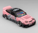 Mt 1/64 Nissan 180SX Rocket Bunny W/ Pop Up/interior/engine Die Cast -pink-. Fixed Price $39.89.